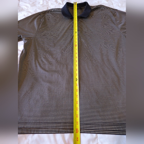 Tasso Elba Striped Golf Shirt β³ (Large) π©Άππ€ - Picture 15 of 16